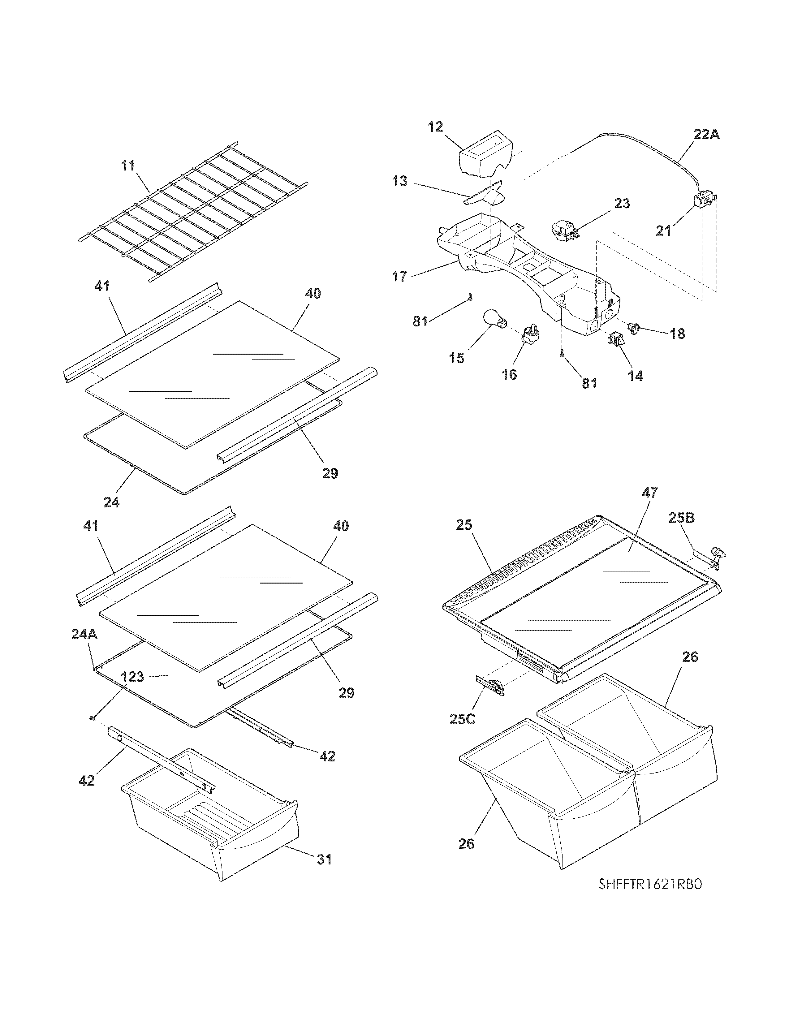 Shelves