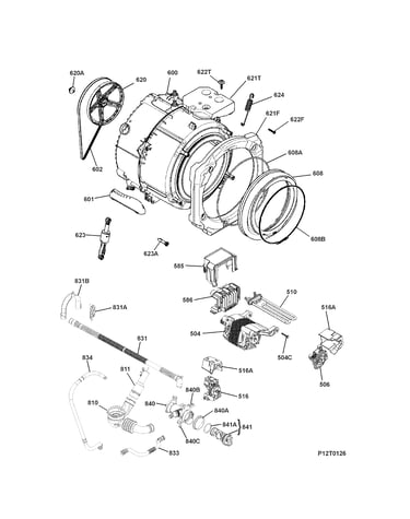 Motor/tub