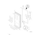 Kenmore Elite 25327702410 door diagram