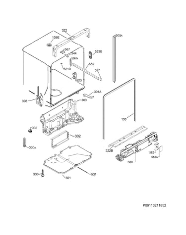 Tub & frame