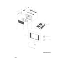 Frigidaire FFRE1033S1A0 recommended spare parts diagram