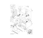 Kenmore 25370423416 cabinet diagram