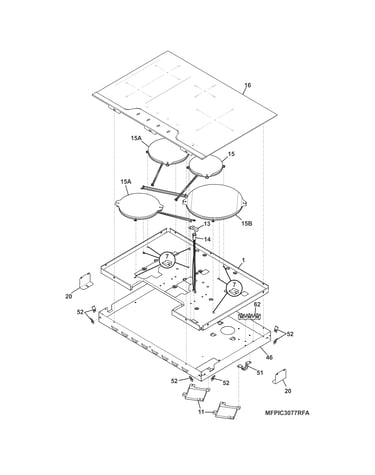 Maintop/surface units