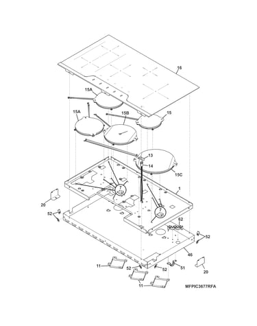 Maintop/surface units