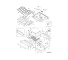 Electrolux EW30DS8CRSA top/drawer diagram