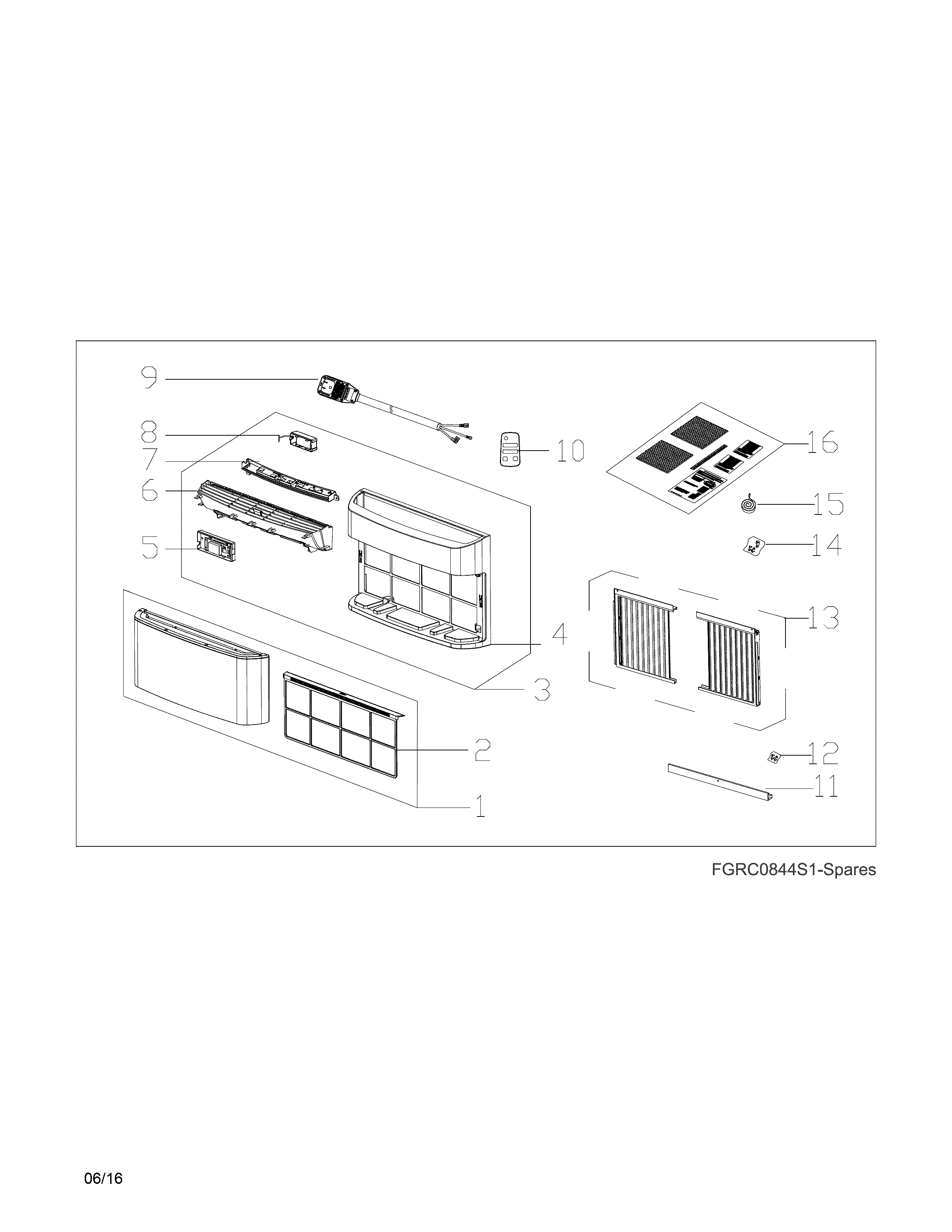 Recommended spare parts