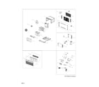 Frigidaire FFTA0833S10 recommended spare parts diagram
