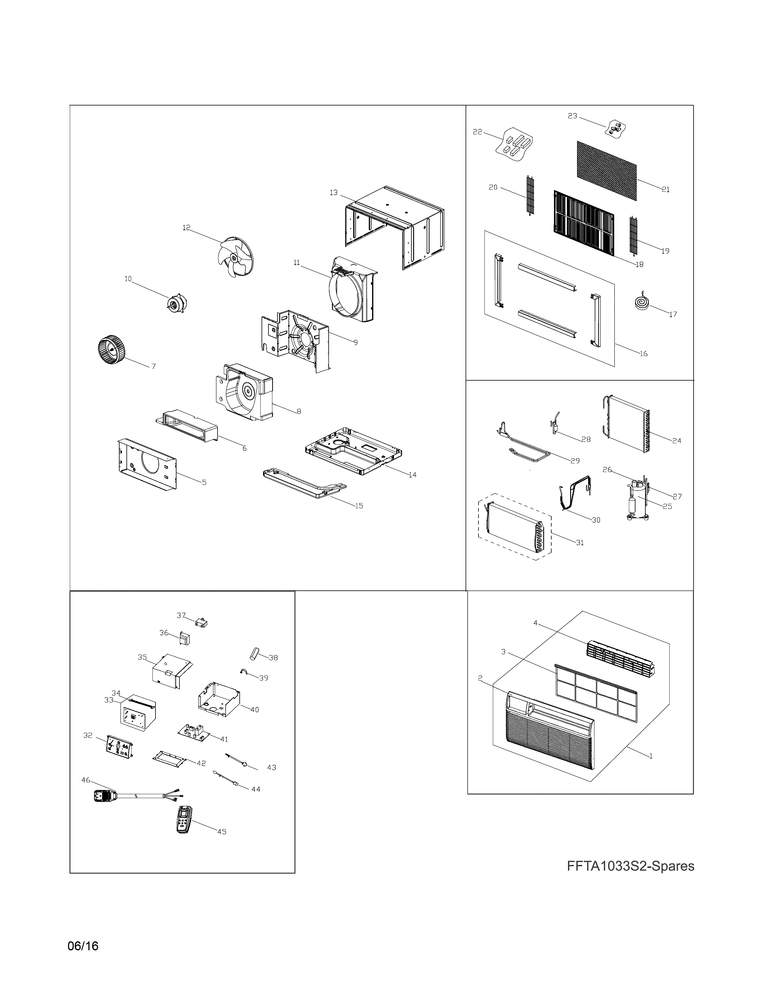 Recommended spare parts