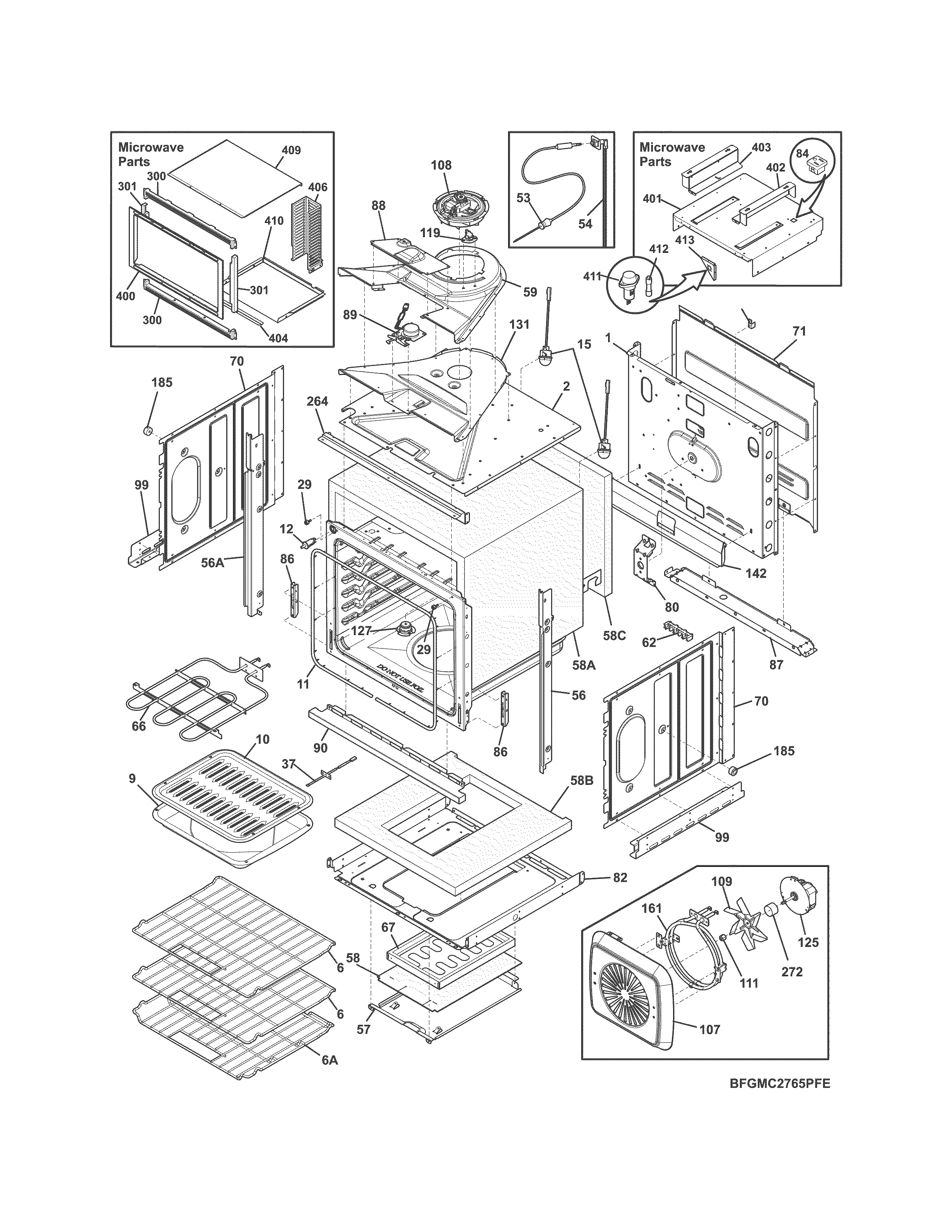 Lower oven