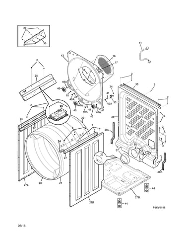 Cabinet/drum