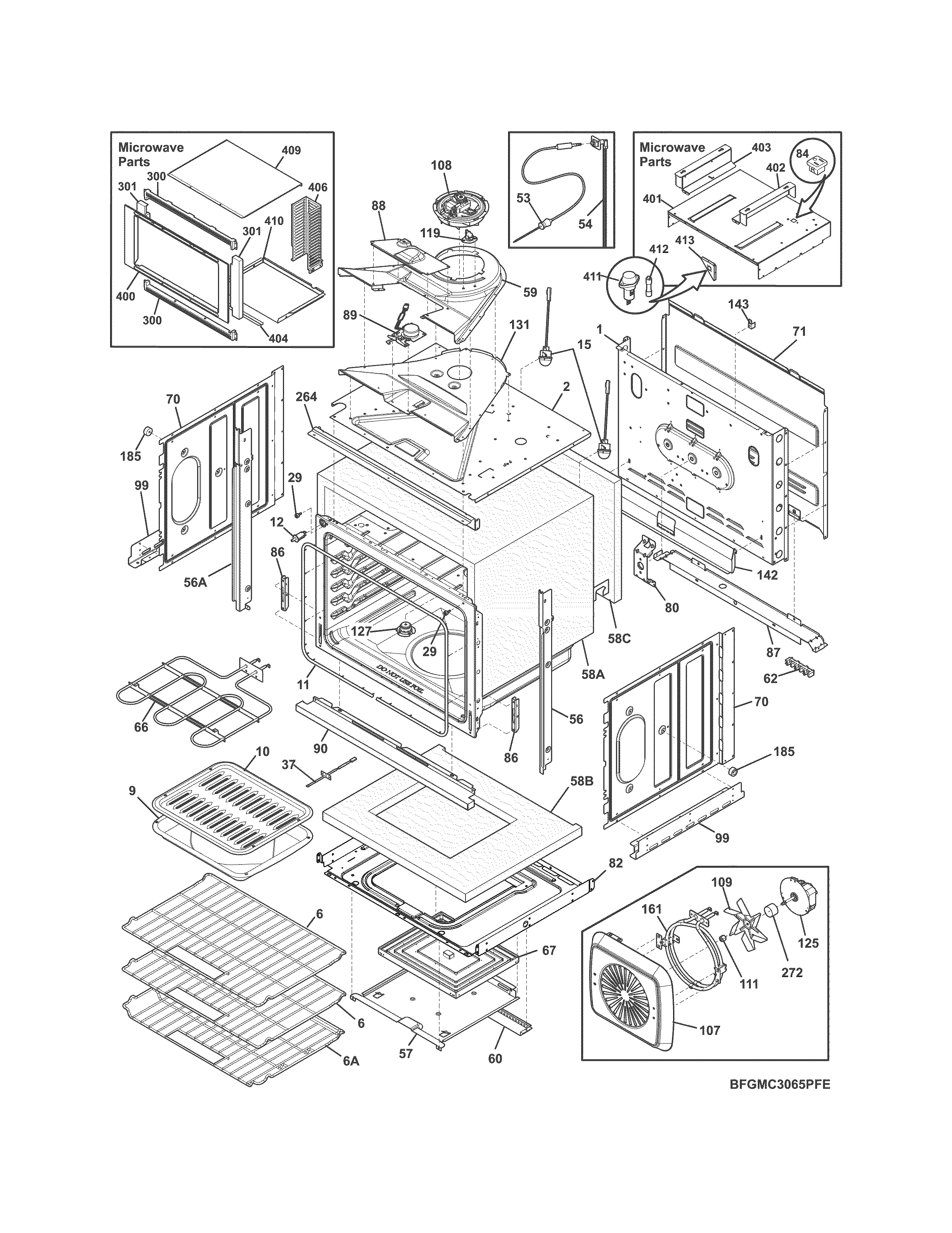 Lower oven