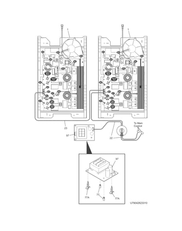 Induction unit
