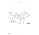 Frigidaire FGID2466QW5A control panel diagram