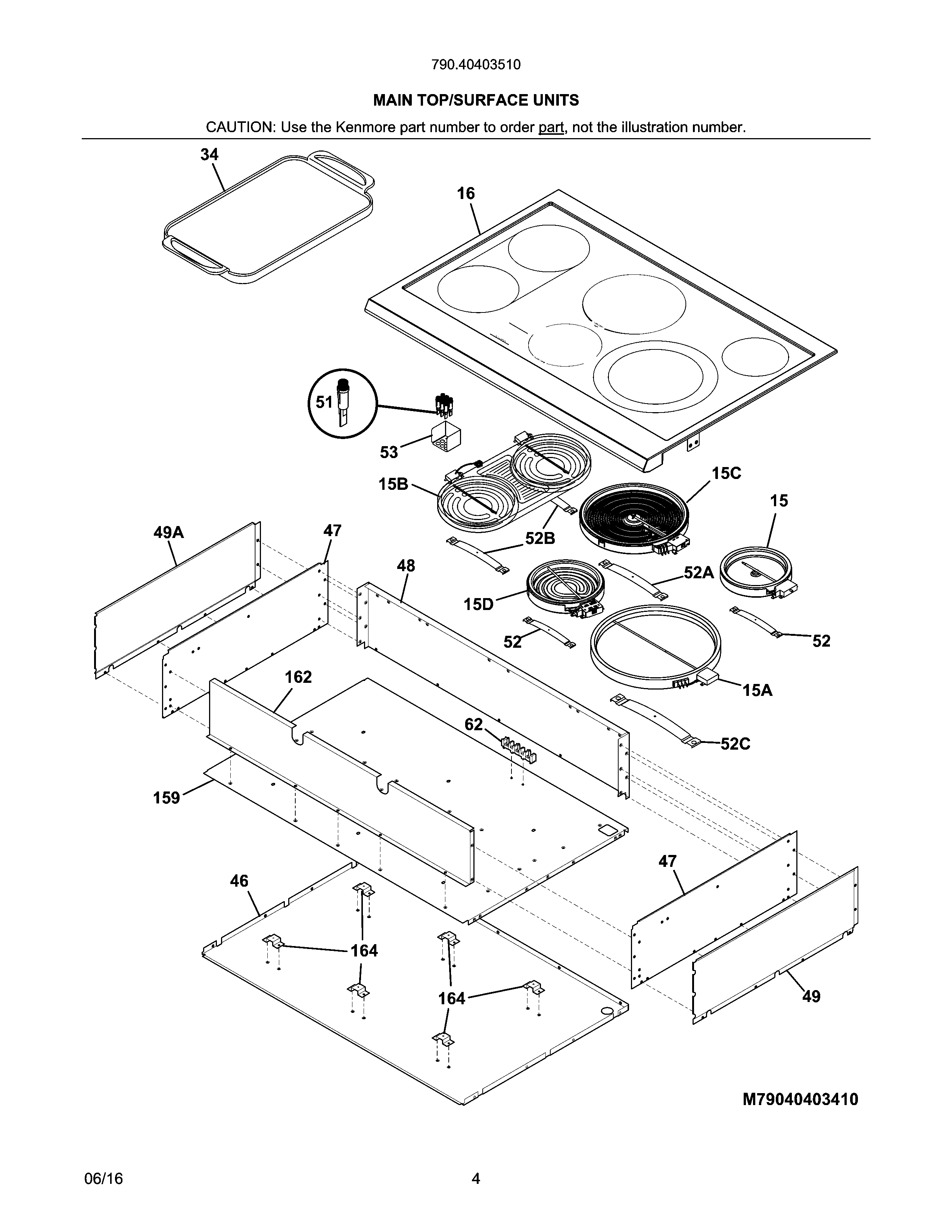 Maintop/surface units