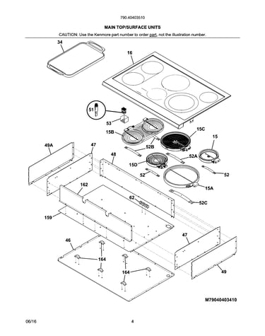 Maintop/surface units