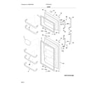 Frigidaire FFTR1821QS5A doors diagram