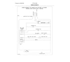 Frigidaire FFTR1514QB3 wiring schematic diagram