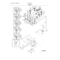 Frigidaire FFGF3019LWF burner diagram