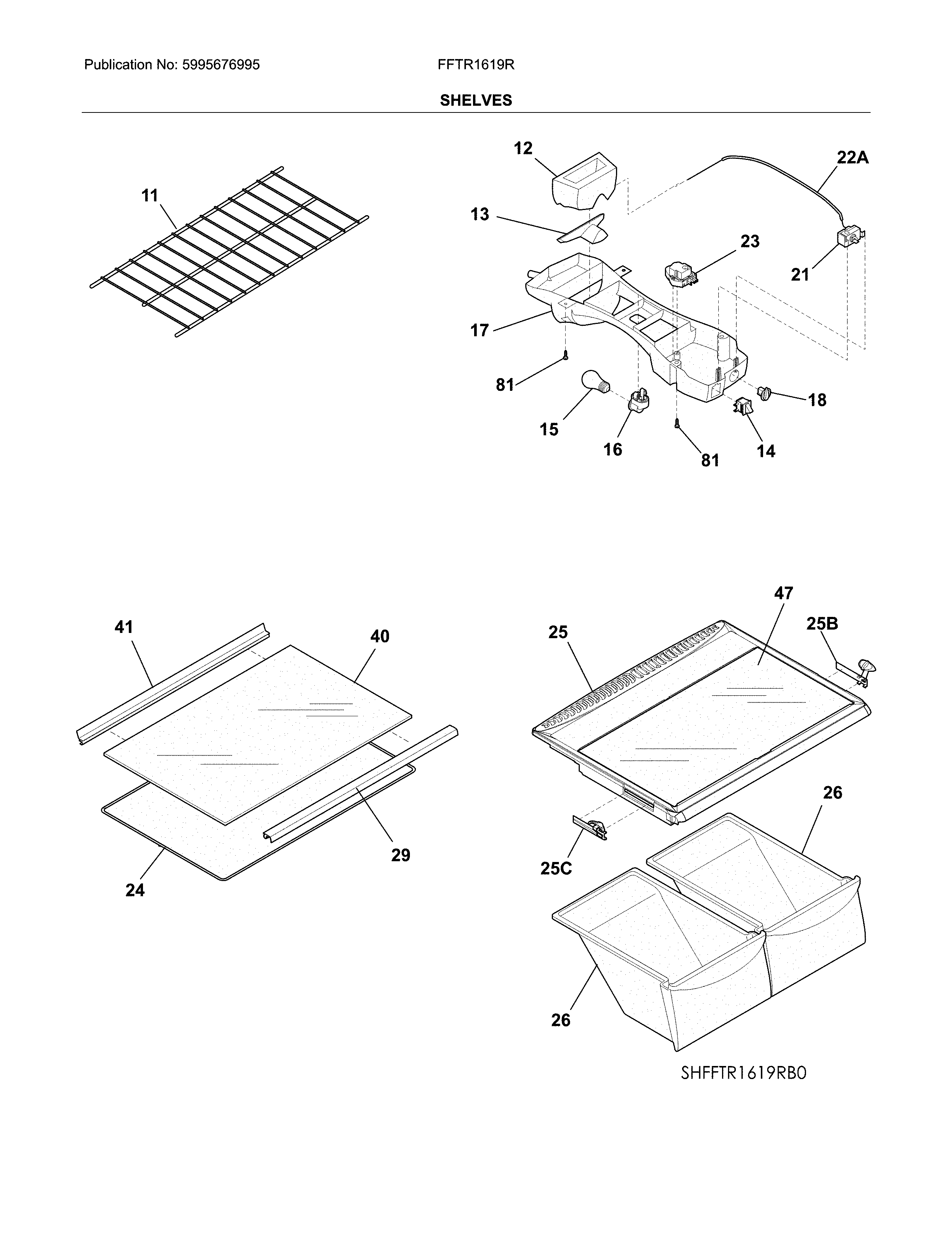Shelves