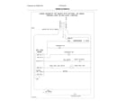 Frigidaire FFTR1621RW0 wiring schematic diagram