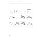 Frigidaire FFMS091WQ10 recommended spare parts diagram