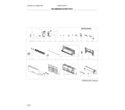 Frigidaire FFMS121WQ10 recommended spare parts diagram