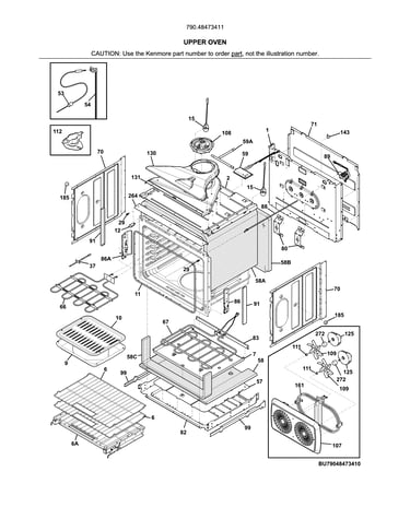 Upper oven