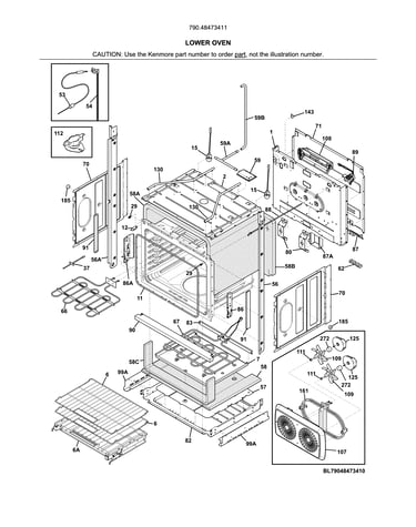 Lower oven