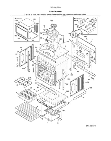 Lower oven
