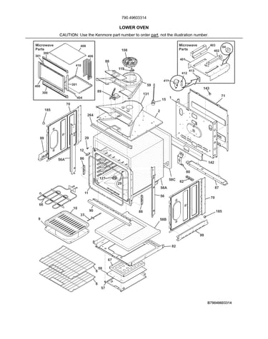 Lower oven