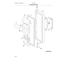 Frigidaire FFSC2323LSCA refrigerator door diagram