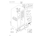 Frigidaire FFSC2323LEBA cabinet diagram