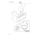 Frigidaire FFSC2323LEBA ice maker diagram