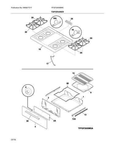 Top/drawer