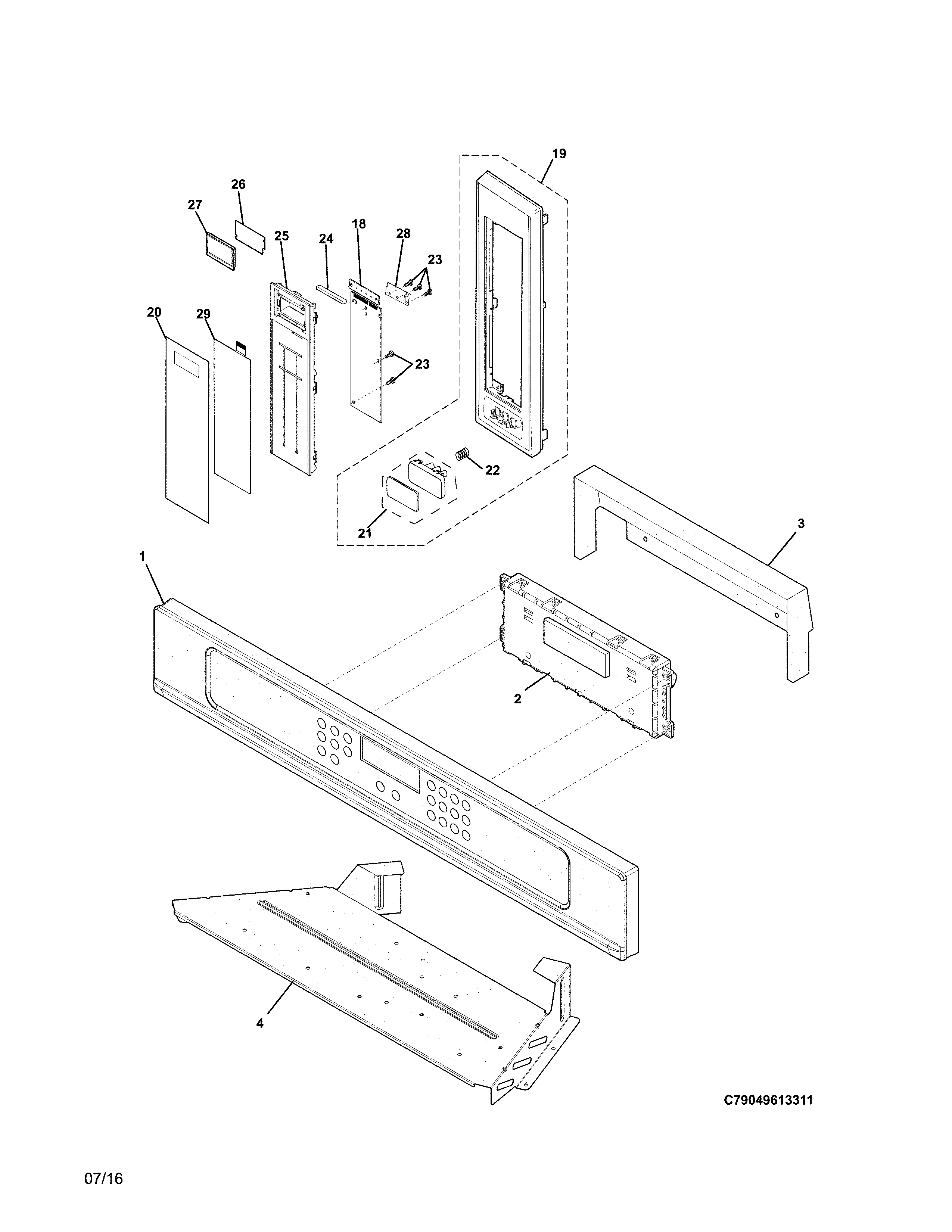 Control panel