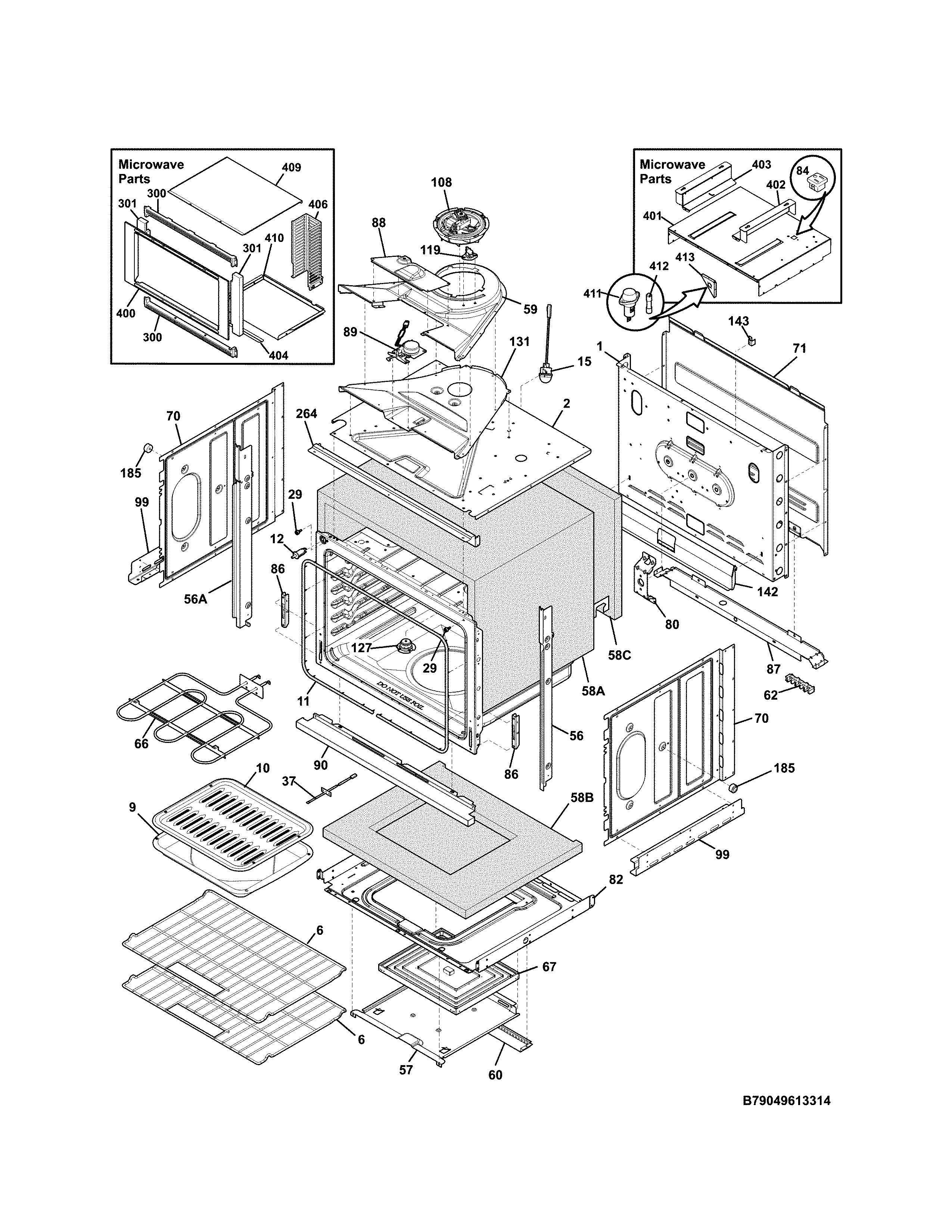 Lower oven