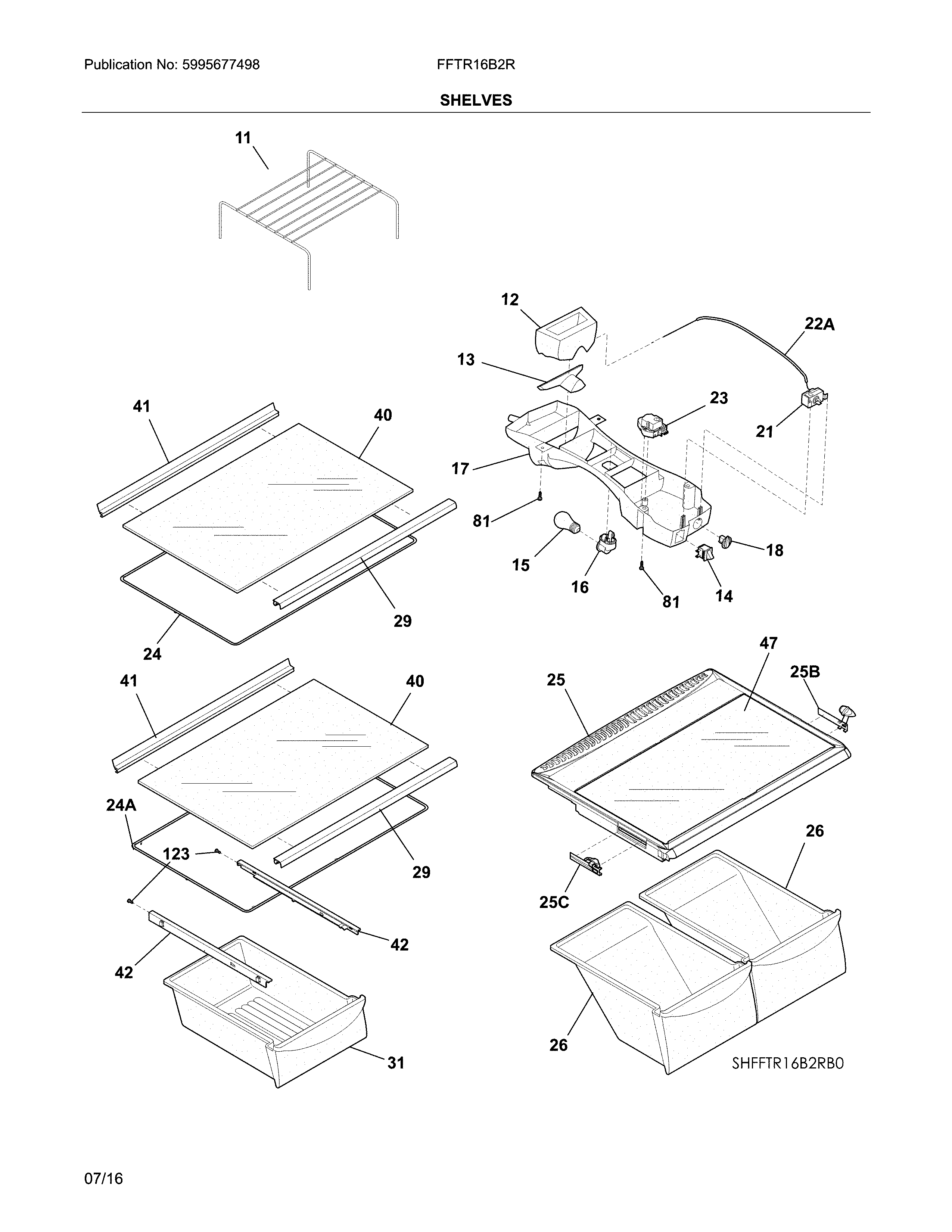 Shelves