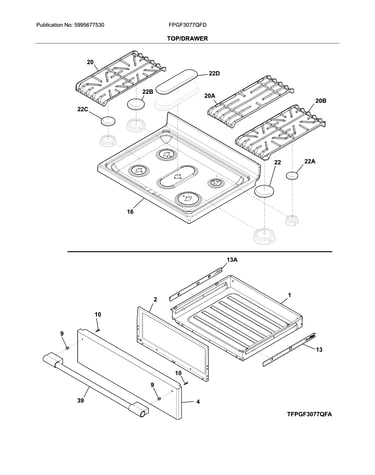 Top/drawer