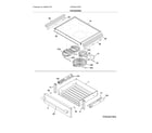 Frigidaire CPEH3077RFB top/drawer diagram