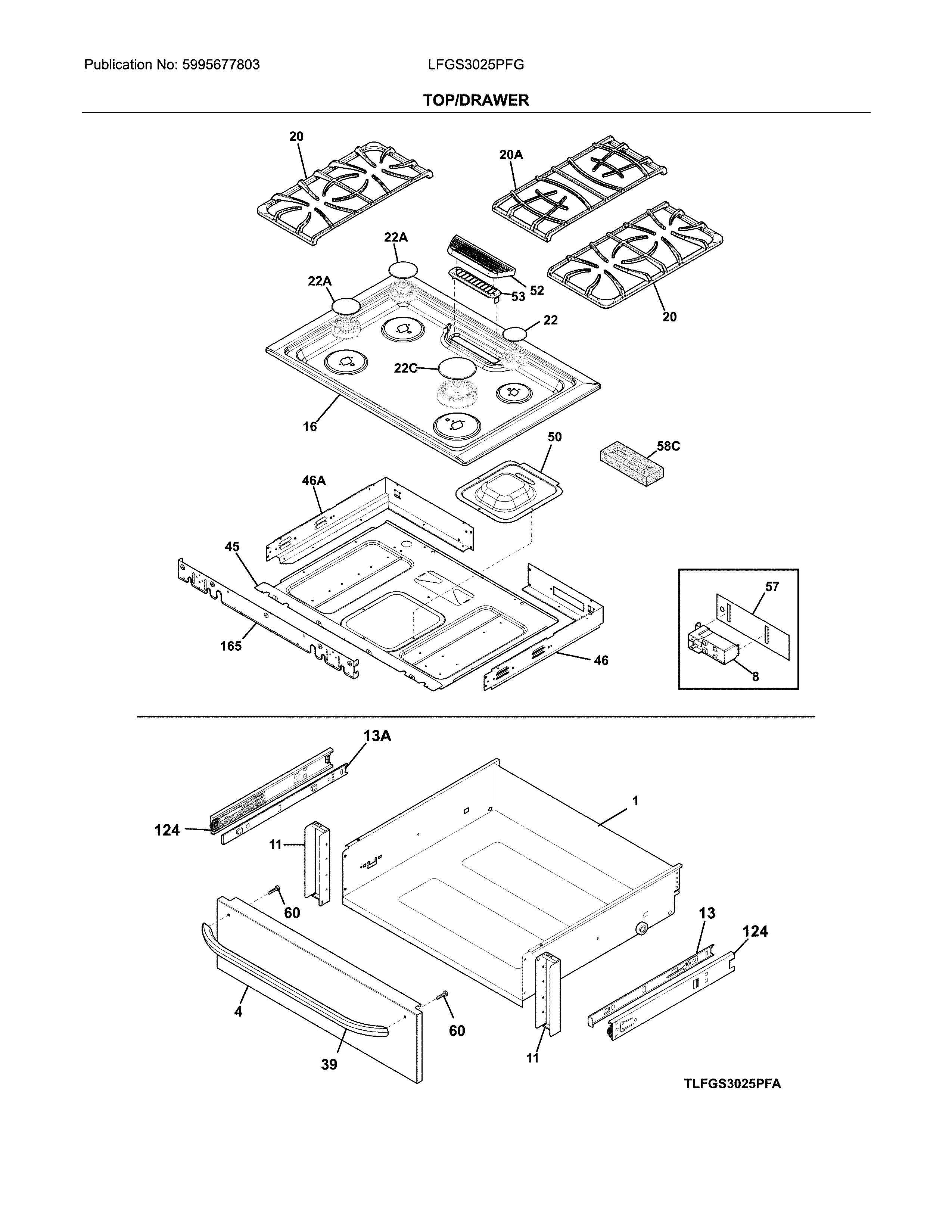 Top/drawer