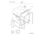 Frigidaire FFBD2408NB8C tub diagram