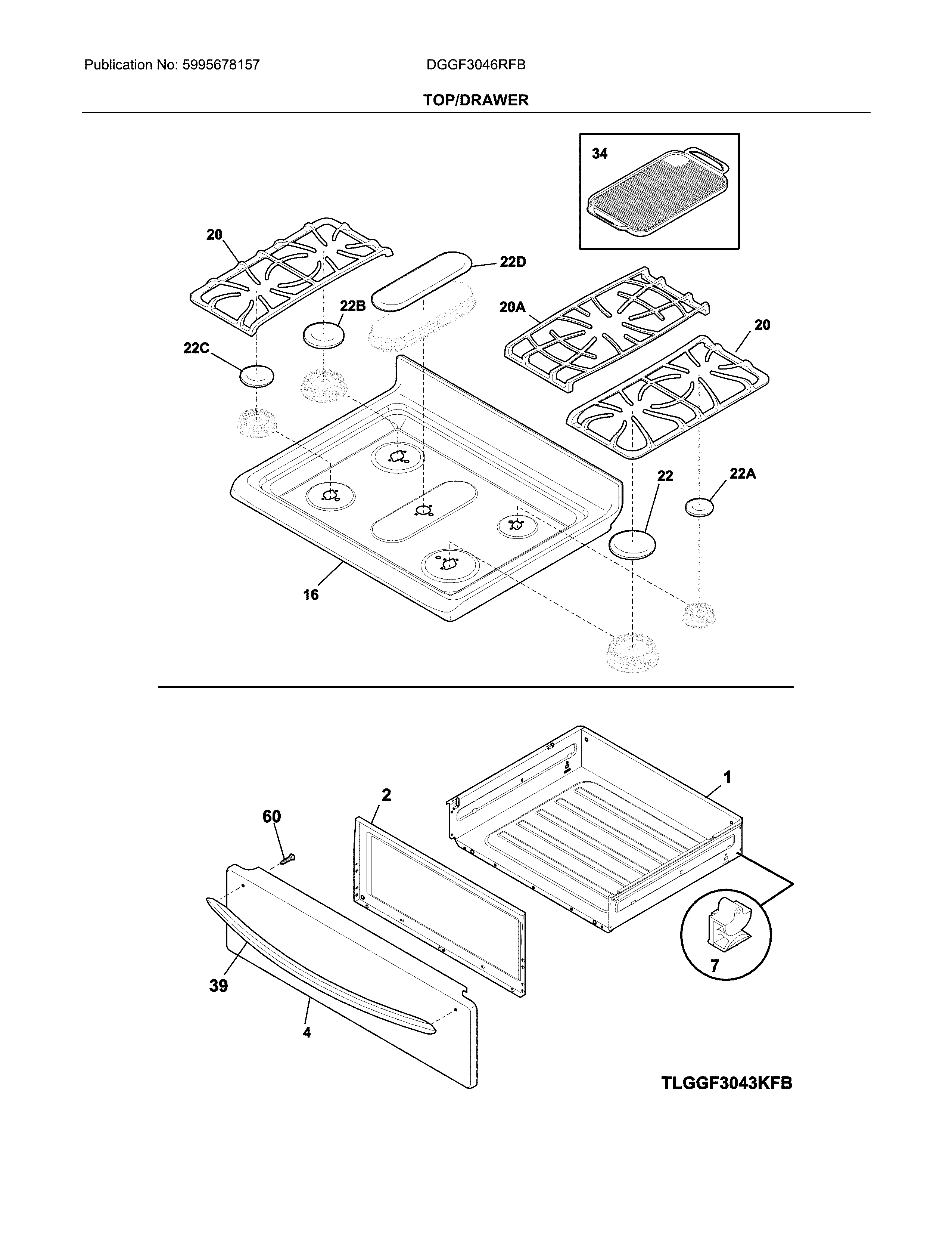 Top/drawer