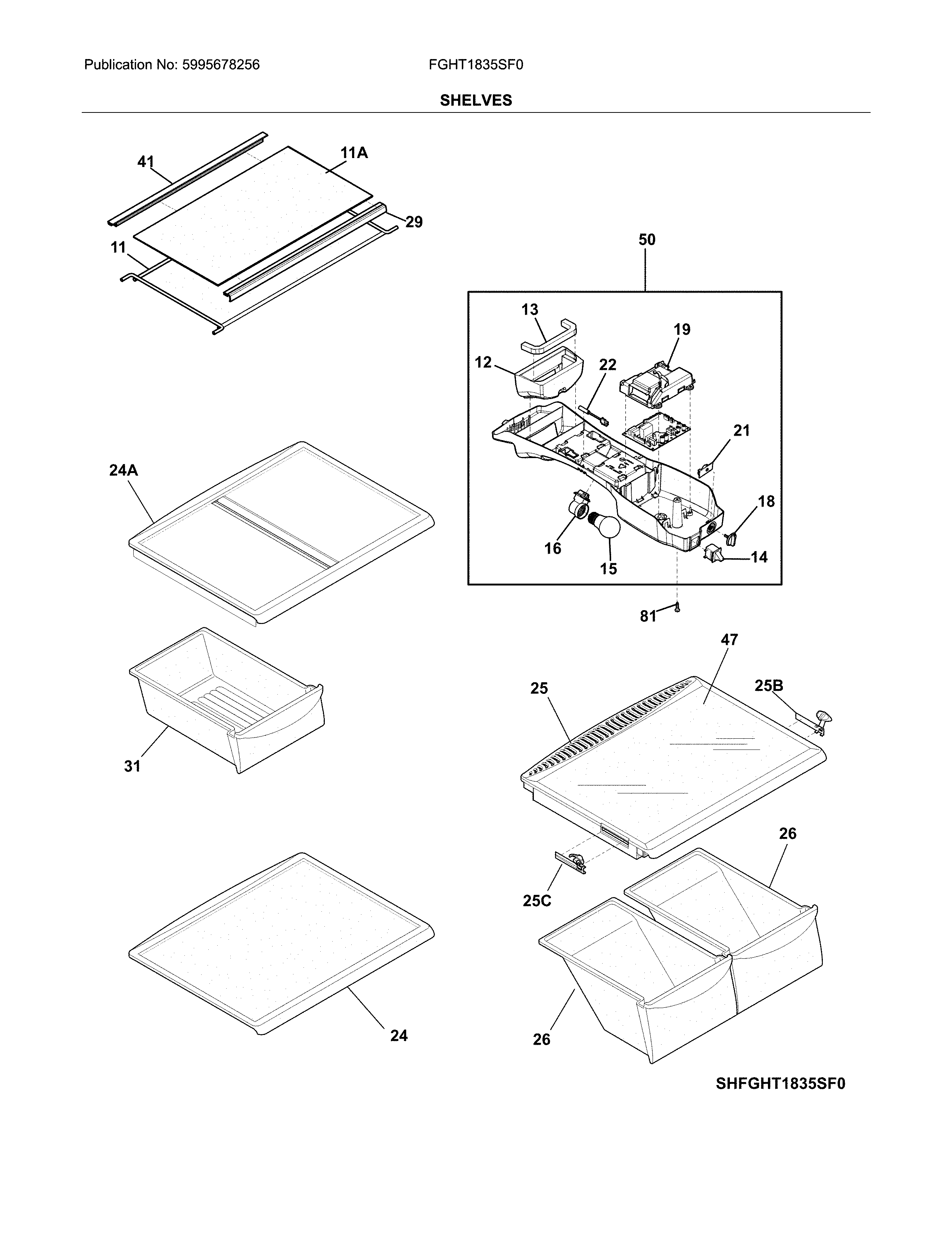 Shelves