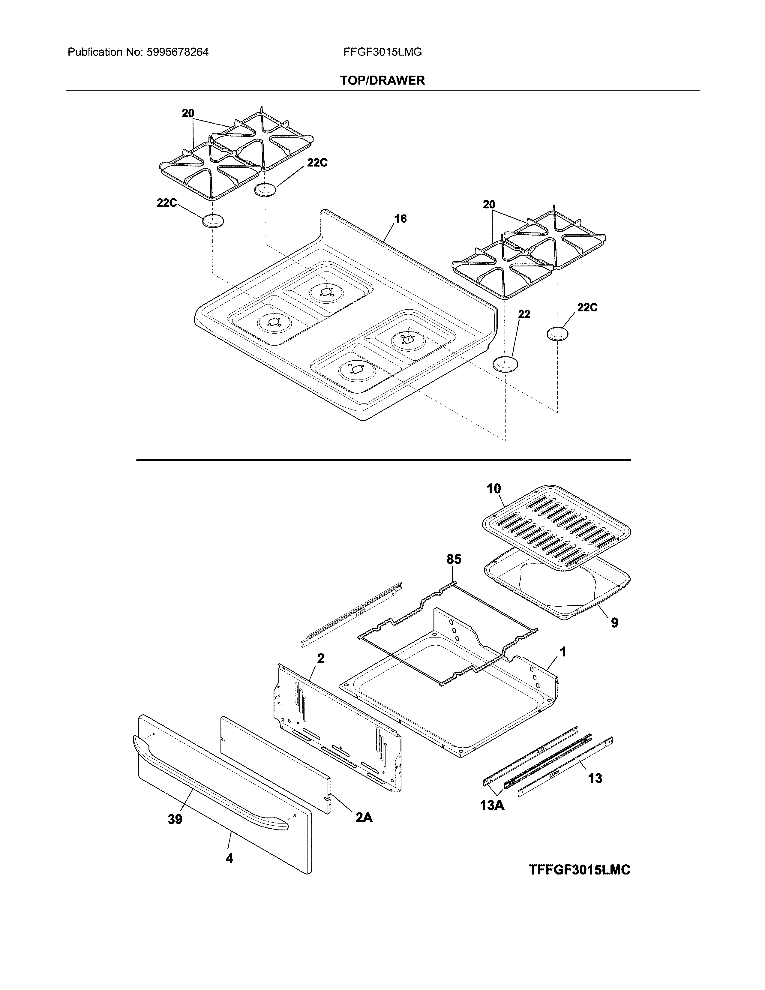 Top/drawer