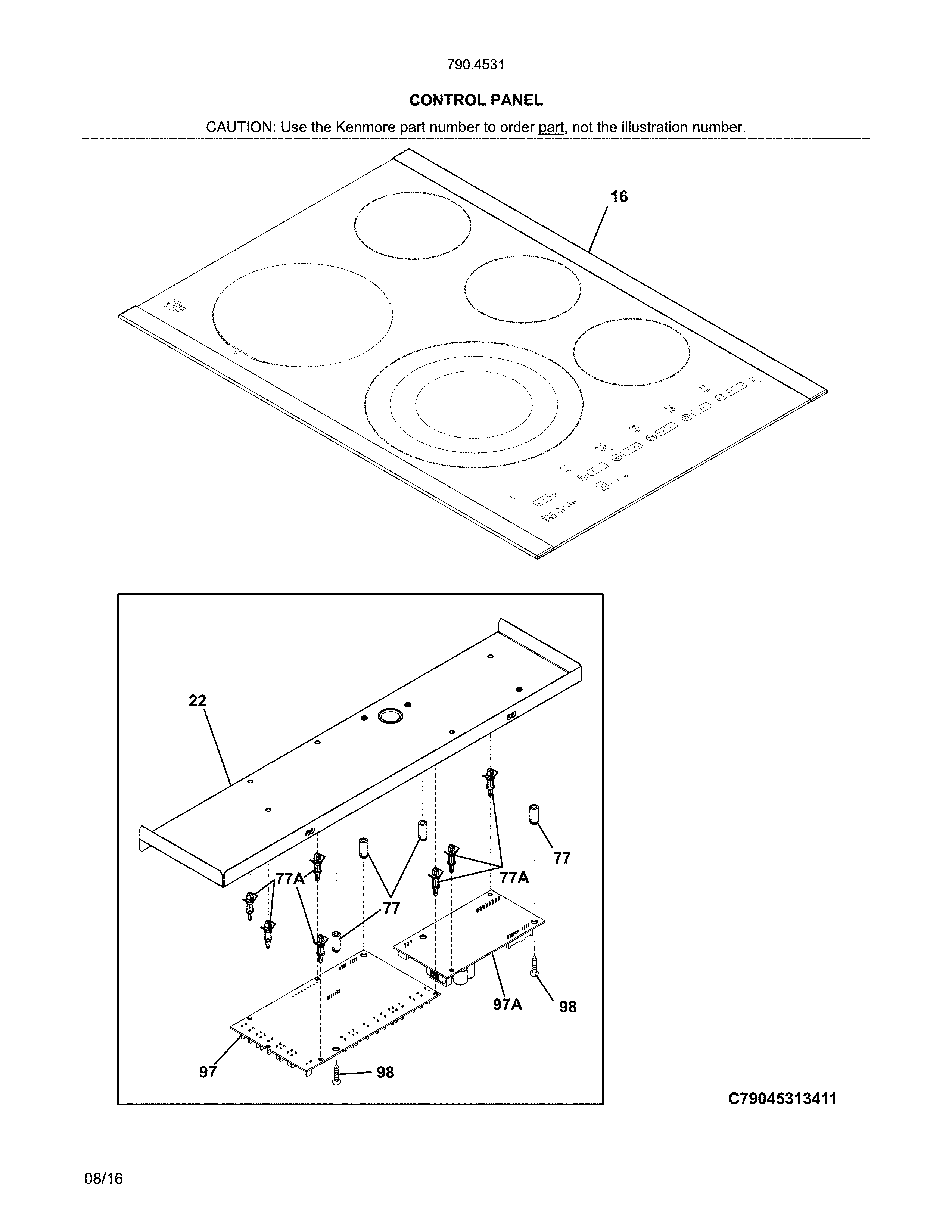 Control panel