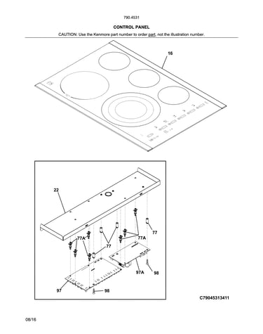 Control panel
