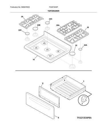 Top/drawer