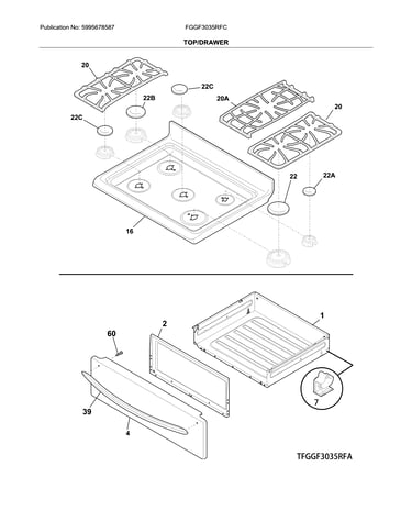 Top/drawer