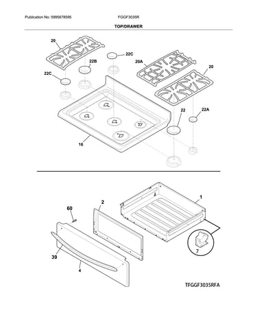 Top/drawer