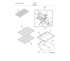 Crosley CRT181QW3 shelves diagram